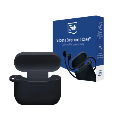 3MK SILIKONSKI OVITEK ZA APPLE AIRPODS PRO 3 VISOKO KAKOVOSTNA ZAŠČITA
