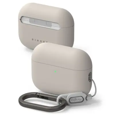 SILIKONSKI OVITEK RINGKE ZA AIRPODS PRO 3 Z ZAŠČITO PRED ZDRSOM IN VZDRŽLJIVOSTJO
