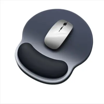 Ergonomska silikonska podloga z naslonom za zapestje, protizdrsna Blue+Black