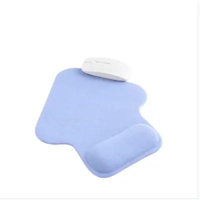 Ergonomska podloga za zapestje iz silikona in Lycra, protizdrsna Blue