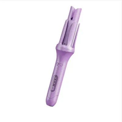 Samodejni električni kodralnik 32mm sod, 3-temp nadzor in varna ročica Purple