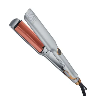 11mm pet-valjni turmalinski keramični kodralnik za valove 	6 srebrn, 65w, 110-240v, samodejni izklop, 2m kabel z vrtljivim priključkom 360b0
