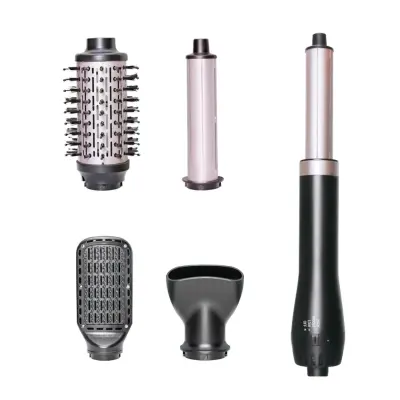 5-v-1 vroči zračni stilizer, 900W, 3 hitrosti, zaščita