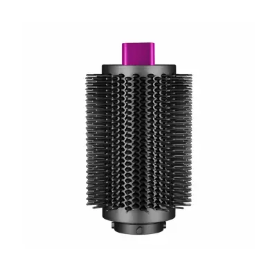55 mm nastavek za okroglo krtačo za volumen - ABS + mehka gumijasta krtača za oblikovanje, združljiva s SHARK in Dyson Airwrap Rose red
