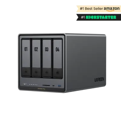 Ugreen NASync DXP4800 Plus za 4+2 diska, Intel 8505, 8GB DDR5, 1x2.5GbE in 1x 10GbE mreža