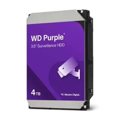 WD 4TB Purple 3,5" SATA 6Gb/s 5400rpm 128MB HDD disk