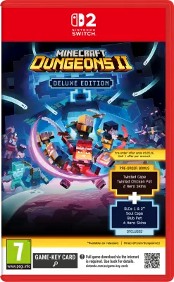 Igra MINECRAFT DUNGEONS II DELUXE EDITION (GAME KEY CARD)  za Nintendo Switch 2