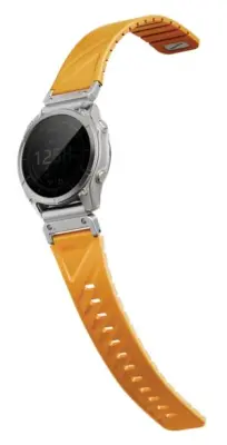 Magnetni pašček UNIQ Fluo za Garmin Quick Release 22 mm in QuickFit oranžen