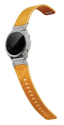 Magnetni pašček UNIQ Fluo za Garmin Quick Release 26 mm in QuickFit oranžen