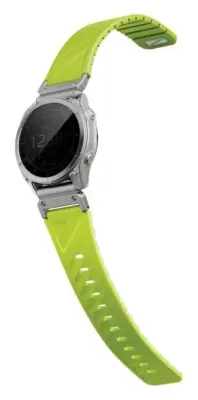 Magnetni pašček UNIQ Fluo za Garmin Quick Release 26 mm in QuickFit Lime