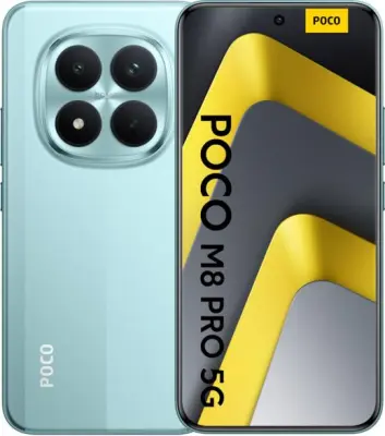 Pametni telefon POCO M8 Pro 5G 8/256 GB zelene barve