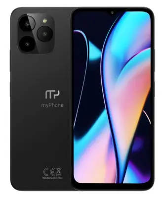 Pametni telefon MYPHONE N23 6/128GB črne barve (kozmično črna)
