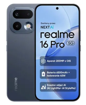 REALME 16 Pro 5G pametni telefon 8 GB/512 GB siv