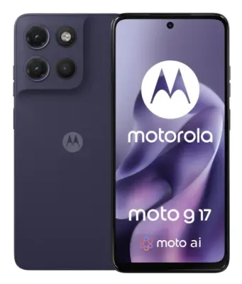 Pametni telefon MOTOROLA Moto G17 4G (LTE) 4GB/128GB Vijoličen