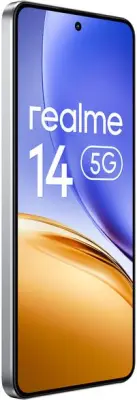 REALME 14 5G pametni telefon 12 GB/256 GB srebrne barve