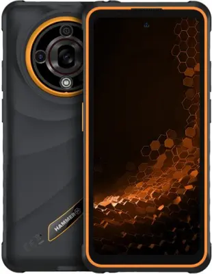 Pametni telefon HAMMER Iron 6 5G 8 GB/256 GB oranžne barve