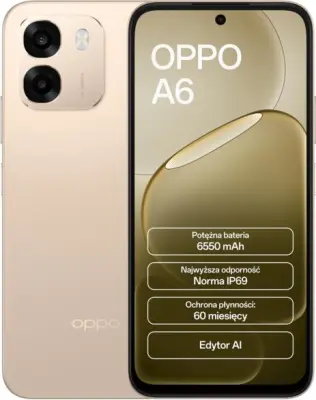 OPPO A6 4G (LTE) pametni telefon 6 GB/256 GB zlate barve