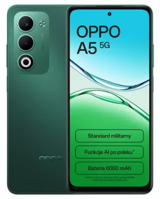 Pametni telefon OPPO A5 5G 4 GB/128 GB zelene barve