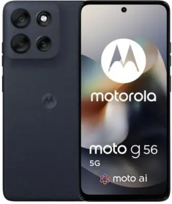 Pametni telefon MOTOROLA Moto G56 5G 8/256GB črne barve (črna ostriga)
