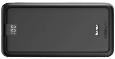 Prenosna baterija HAMA Power Pack Performance 10000 Mah, antracitna