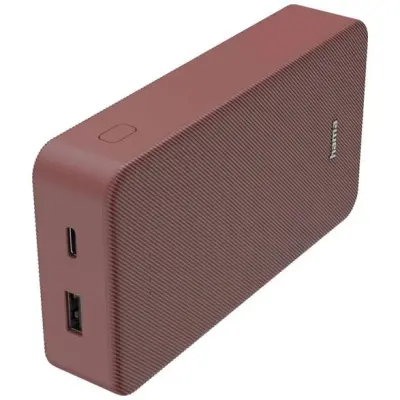 HAMA Power Pack Color 20000 mAh prenosna baterija, rdeča