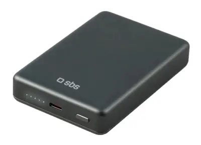 Prenosna baterija SBS 10000mAh 20W z MagSafe siva