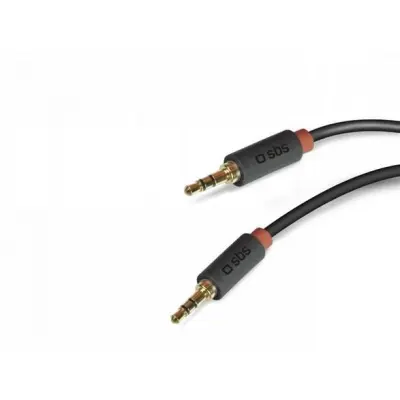 Stereo kabel SBS Audio 3,5 mm vtičnica za mobilne telefone in pametne telefone, 1,5 m