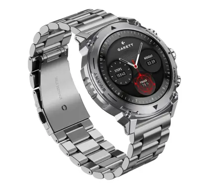 Pametna ura GARETT Atom Steel Silver