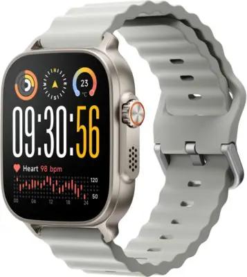 Pametna ura REALME Watch 5 srebrne barve