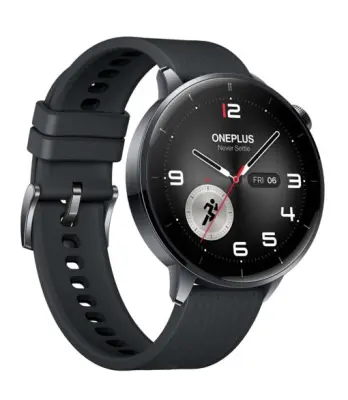 ONEPLUS Watch 3 43 mm NFC GPS pametna ura črna jeklo črna