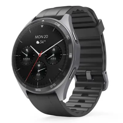 Pametna ura HAMA 7010 GPS AMOLED črne barve