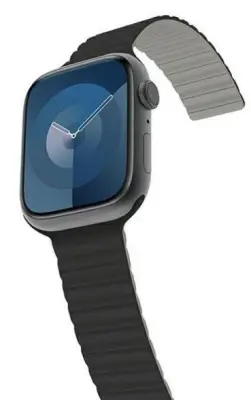 Silikonski pašček ARAREE za Apple Watch 38/40/41/mm črne in sive barve AR70-01908A