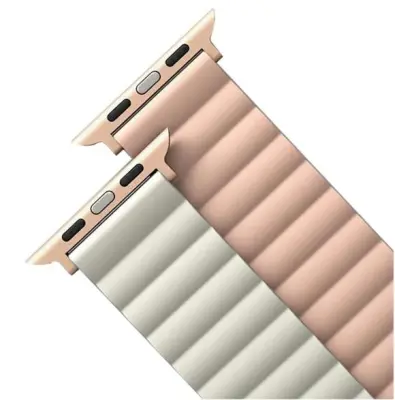 Pašček UNIQ Revix za Apple Watch 38/40/41 mm roza-bež