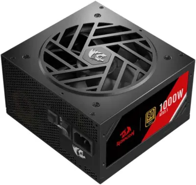REDRAGON Master GC-MS03 1000W 80 Plus Gold ATX 3.1 črne barve napajalnik