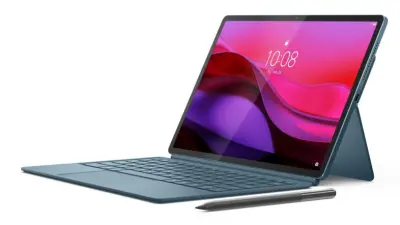 Tablični računalnik LENOVO Yoga Tab Plus 12.7 16 GB 256 GB Wi-Fi moder (tidal teal) + komplet tipkovnice in peresa Pro
