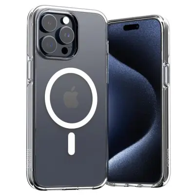 Ovitek ARAREE Duple M za iPhone 15 Pro Max, prozoren