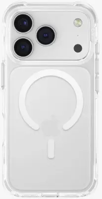 UNIQ LifePro Xtreme ovitek za Apple iPhone 17 Pro 6.3 z magnetnim polnjenjem, bel, prozoren, prozorno-bel
