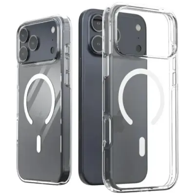 Ovitek ARAREE Duple M MagSafe za iPhone 17 Pro Max, prozoren
