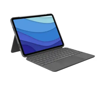Ovitek LOGITECH Combo Touch za iPad Pro 12.9 siv 920-010257