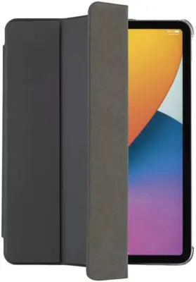 HAMA zložljiva prozorna torbica za iPad 11 2025, črna