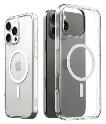 Ovitek ARAREE Duple M za iPhone 16 Pro, prozoren