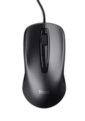 Žična miška TRUST 23733 Carve črne barve
