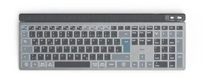 Brezžična tipkovnica HAMA WK-750 črne barve