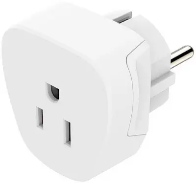 HAMA Basic potovalni adapter ameriška vtičnica - evropska vtičnica