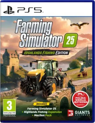 Igra PS5 CENEGA Farming Simulator 25 Highlands Fishing Edition
