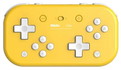 Brezžični krmilnik 8BITDO Lite BT rumene barve