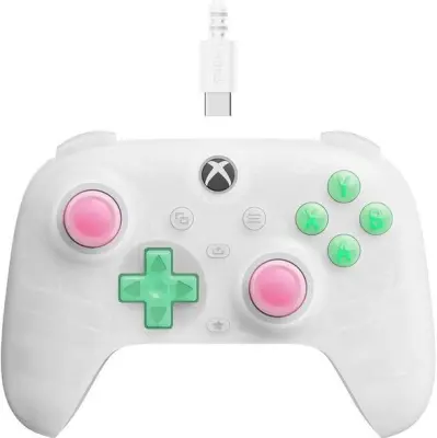8BITDO Ultimate Mini žični krmilnik za Xbox bele barve