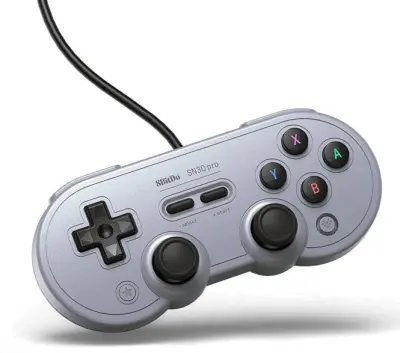 Žični krmilnik 8BITDO SN30 Pro, siv