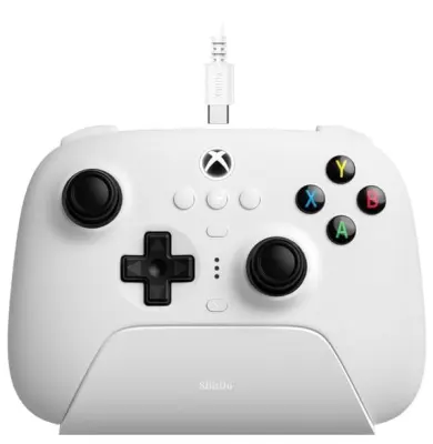 8BITDO Ultimate 3-načinski brezžični krmilnik bele barve