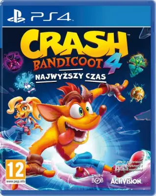 Igra Crash Bandicoot 4: It's About Time za PS4 (združljiva s PS5)
